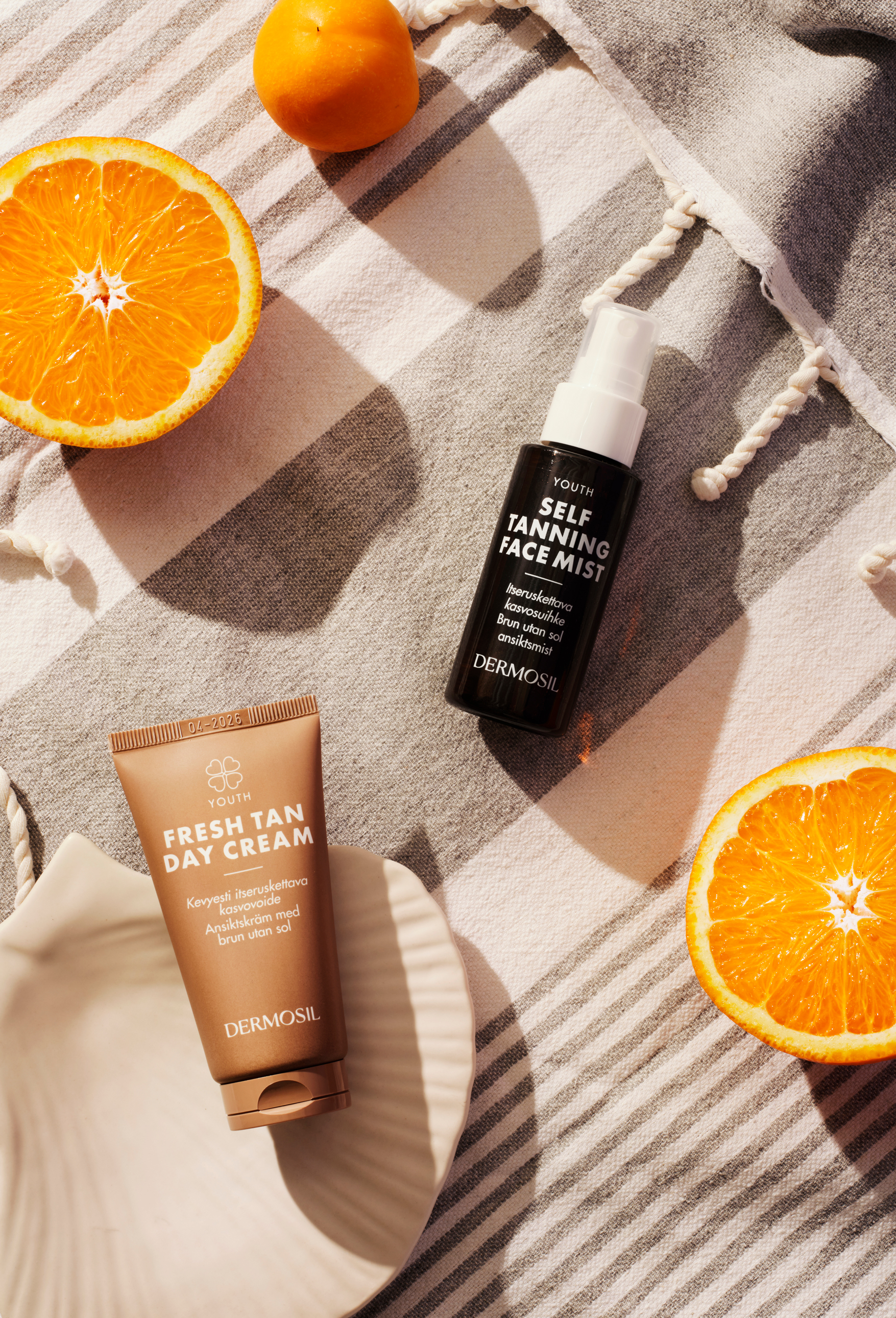 Self-tanning facial cream - Dermosil