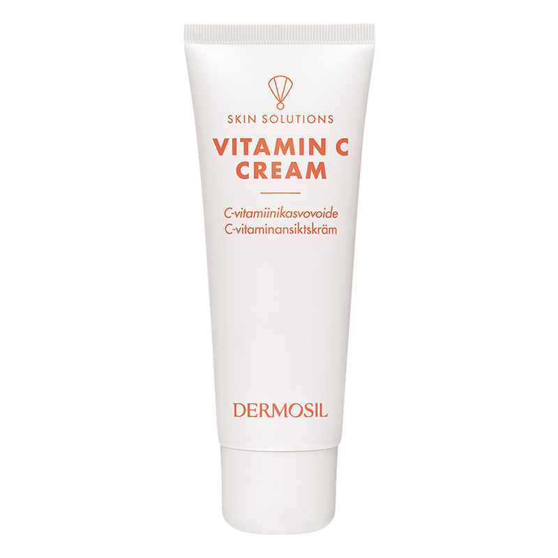 Vitamin C Cream makes the skin glow Dermosil