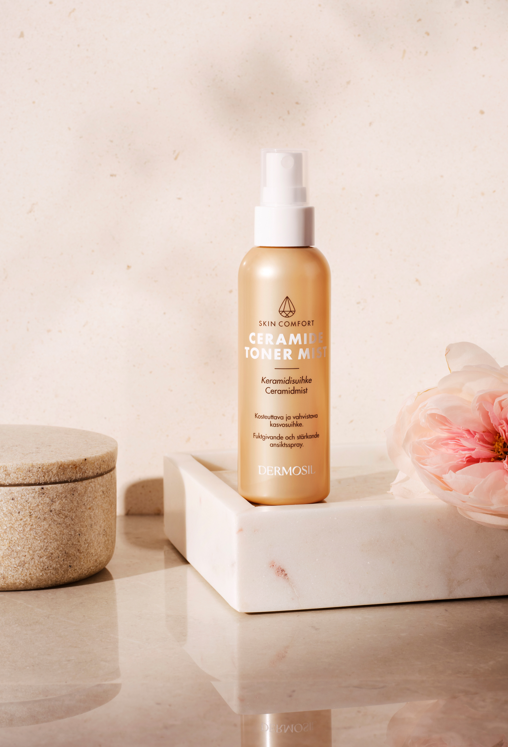 Ceramide Toner Mist protects and moisturises skin - Dermosil